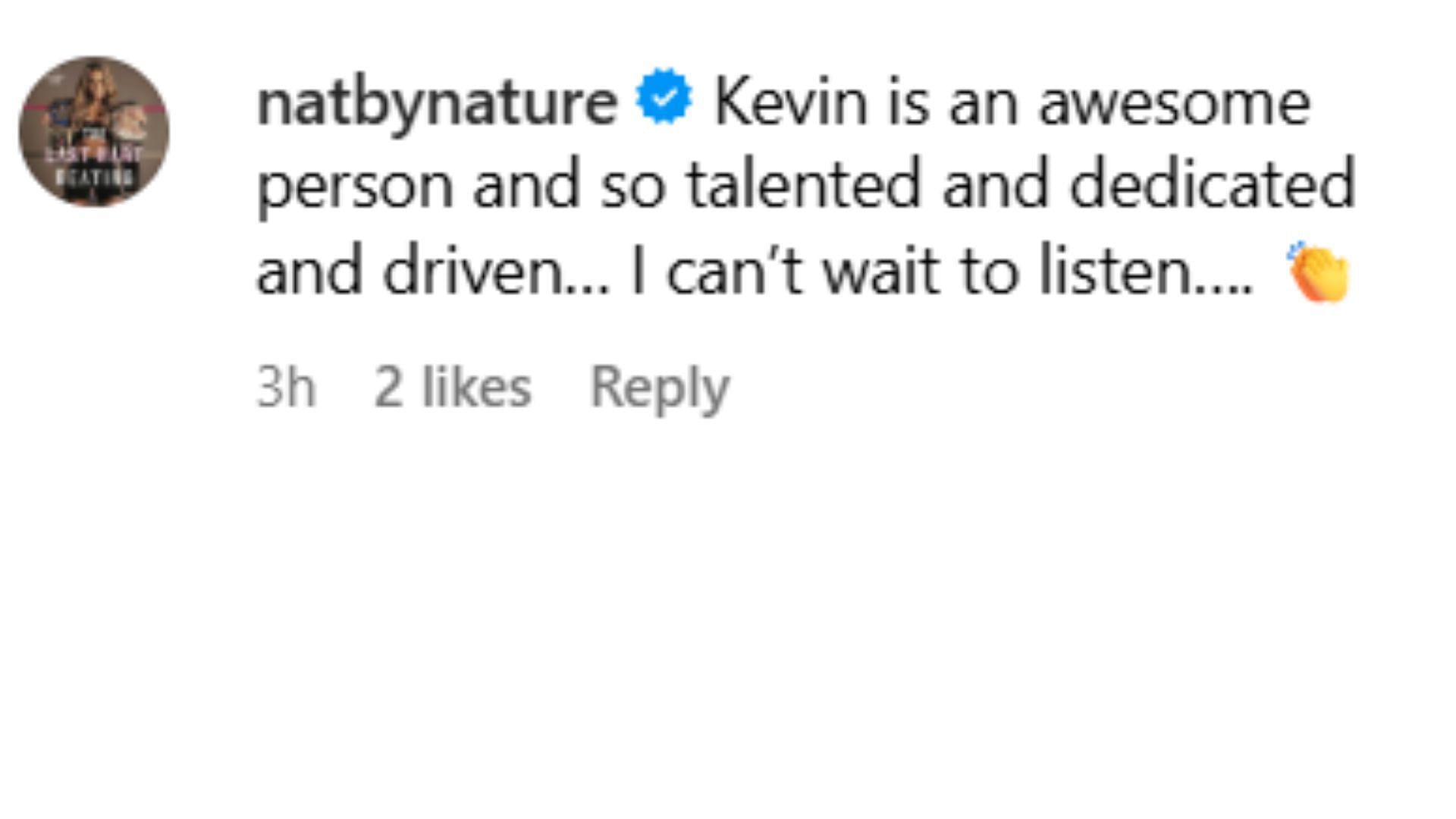 Natalya's comment